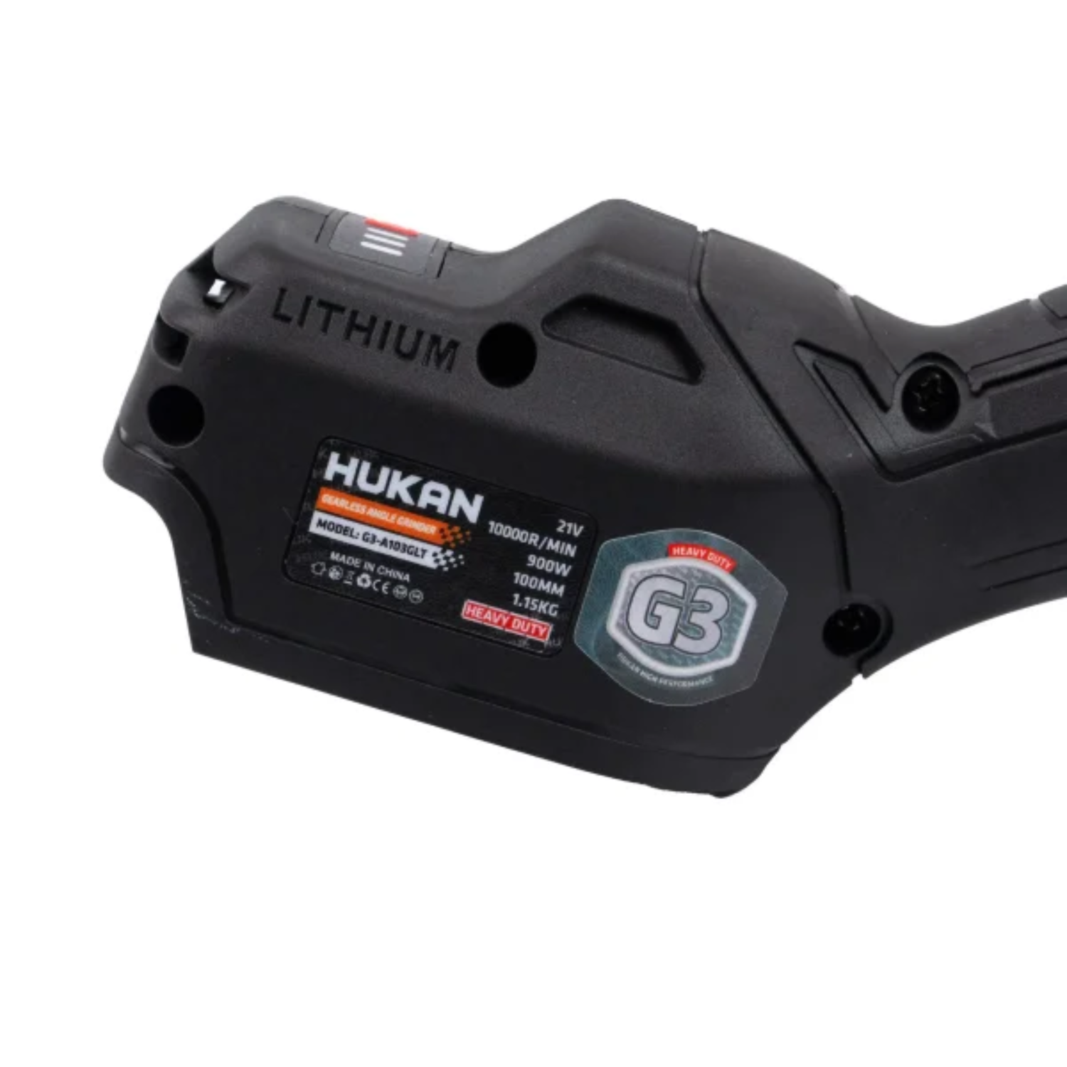 Thân Máy Mài Pin Không Bánh Răng 900W Hukan G3-A103GLT