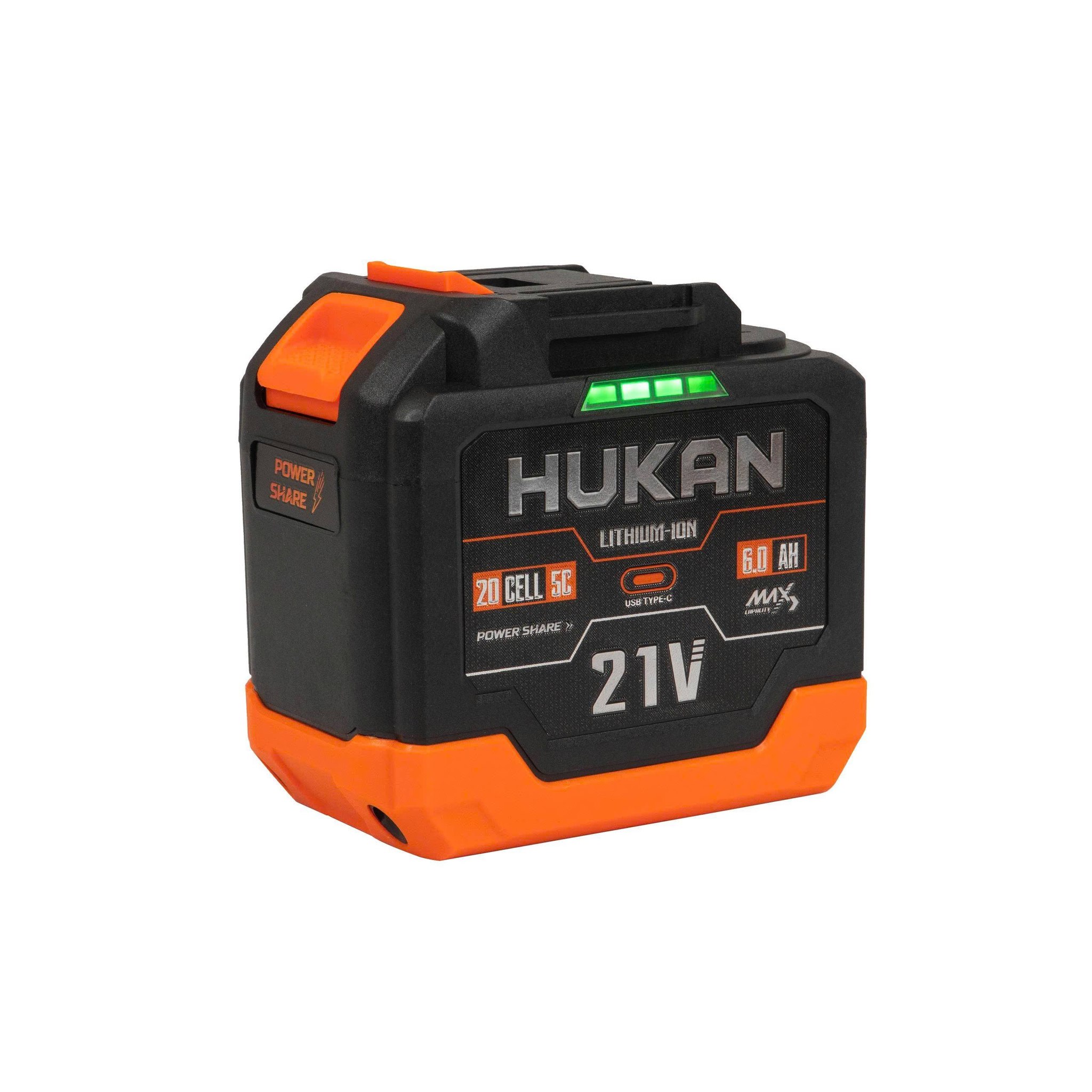 Combo Pin Và Sạc Hukan G1-P20TYPE-C, Pin 6Ah 20cell, Sạc 1.5Ah