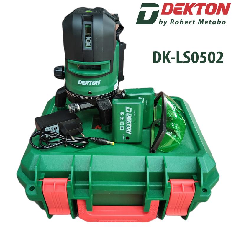 Máy Cân Bằng Laser Dekton DK-LS0502 5 Tia Xanh