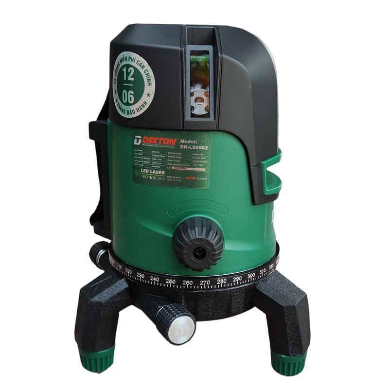 Máy Cân Bằng Laser Dekton DK-LS0502 5 Tia Xanh
