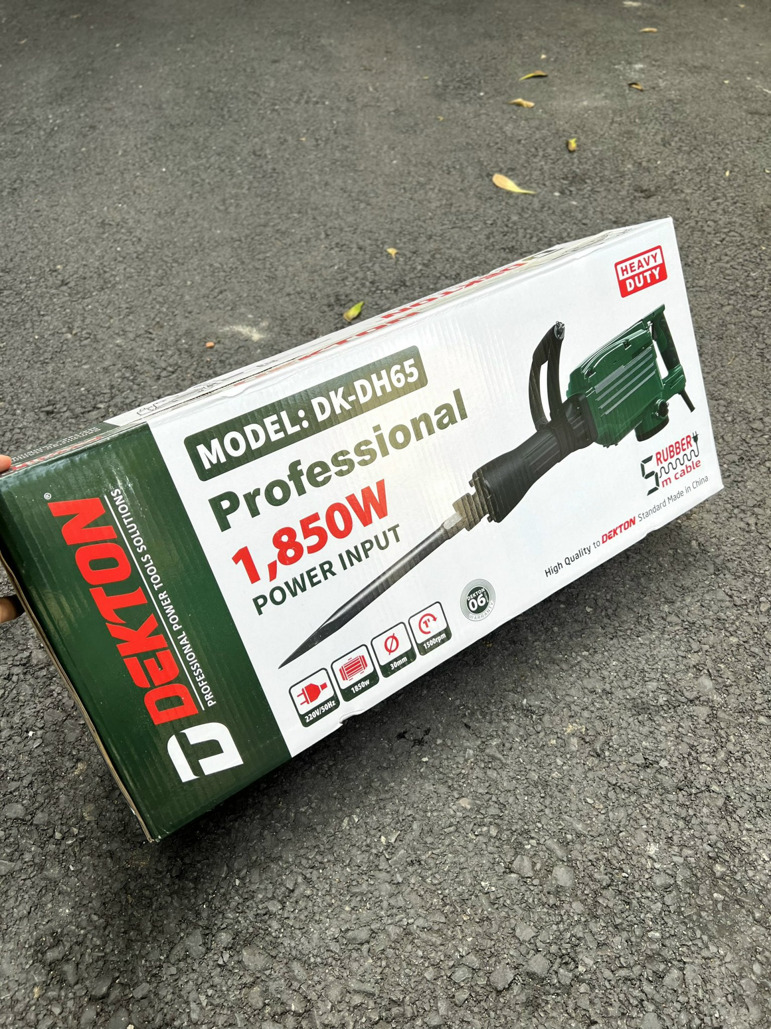 Máy đục Bê Tông DEKTON DK-DH65 | Dụng Cụ Chính Hãng AN TOOLS
