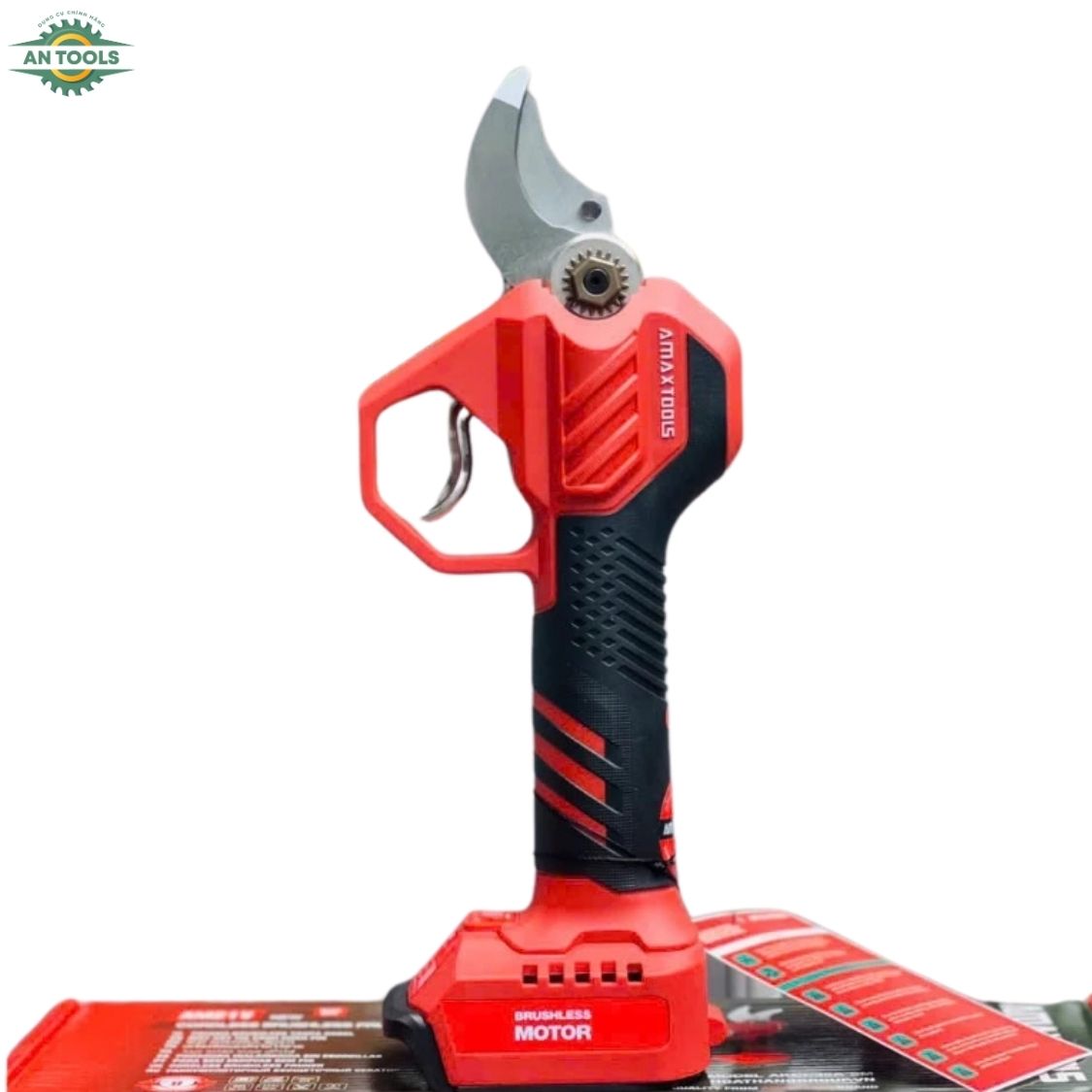 Kéo Cắt Cành Amaxtools AKCC-35ASM Dùng Pin