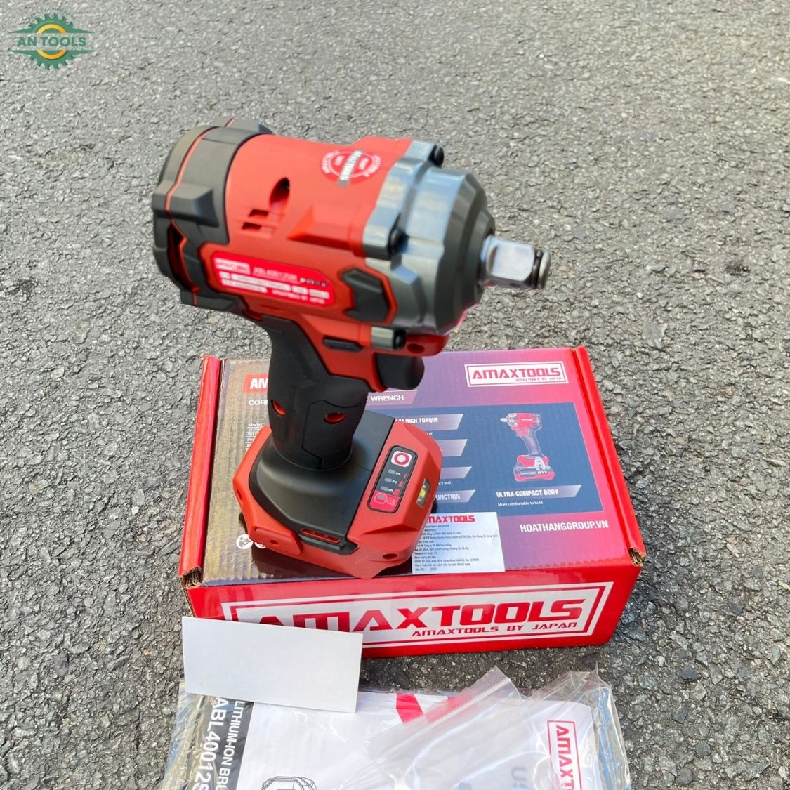 Máy Siết Bulong Amaxtools ABL40012SM 400Nm 1/2 Inch
