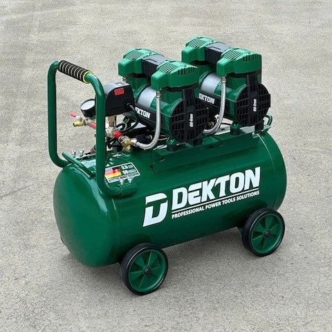 Máy Nén Khí Không Dầu 8L DEKTON DK-AC2908XPRO, Công Suất 1.1Hp