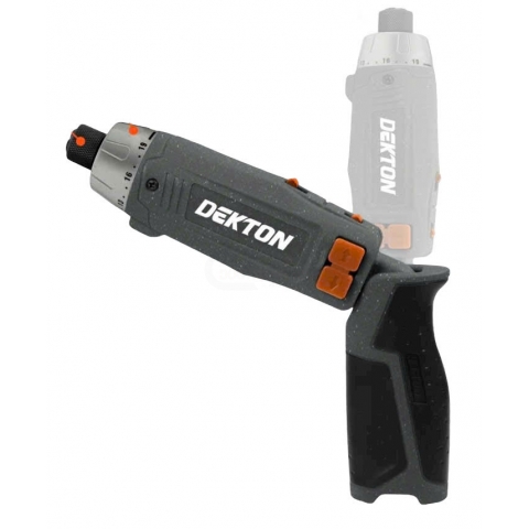 Máy Vặn Vít Gập Dùng Pin 7.2V Dekton DK-VGT12N Màu Xám, Pin 2000mAh X2