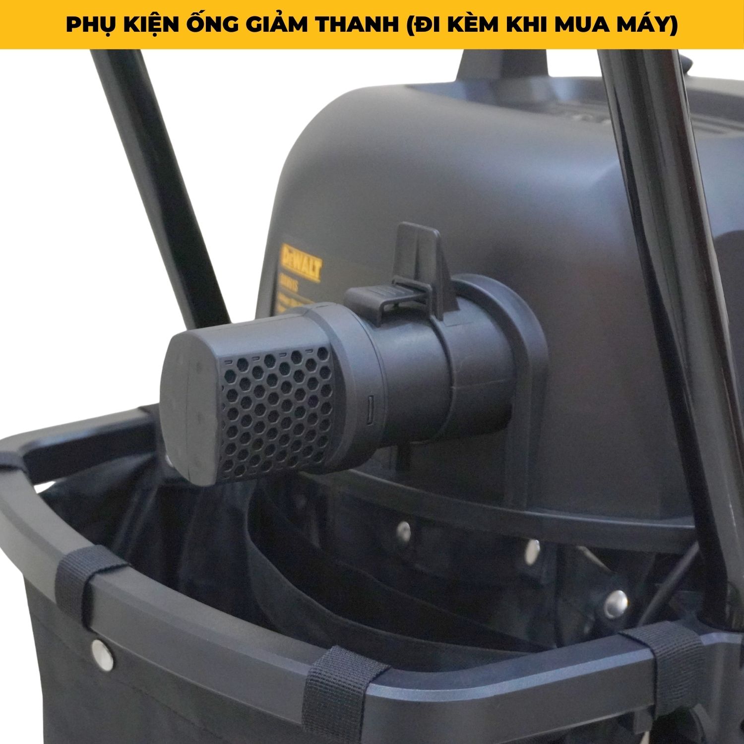 Máy Hút Bụi Công Nghiệp 3 Chức Năng - Khô/Ướt/Thổi -  Dewalt DXV61S - 61Lít