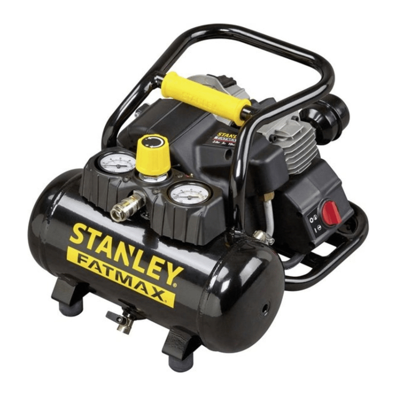 Máy Nén Khí Không Dầu 1.5Hp STANLEY FMXCMS156HE - 6 Lít Siêu êm, Nạp Nhanh