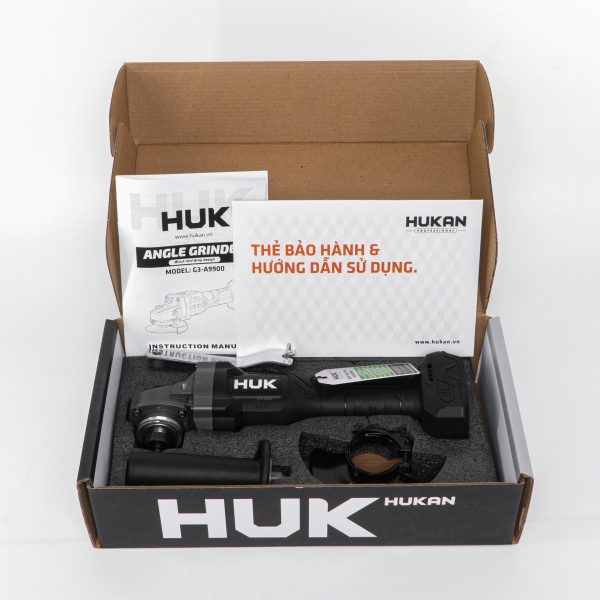 Thân Máy Mài Pin 5 Tốc độ 21V GEN3 Hukan G3-A9900, Trục Chính M10