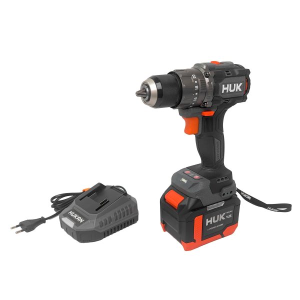 Máy Khoan Pin HUKAN Gen3 G3-M90, Lực Siết 90Nm, 3 Chức Năng, Không Chổi Than - Có Chức Năng Tạo Xung