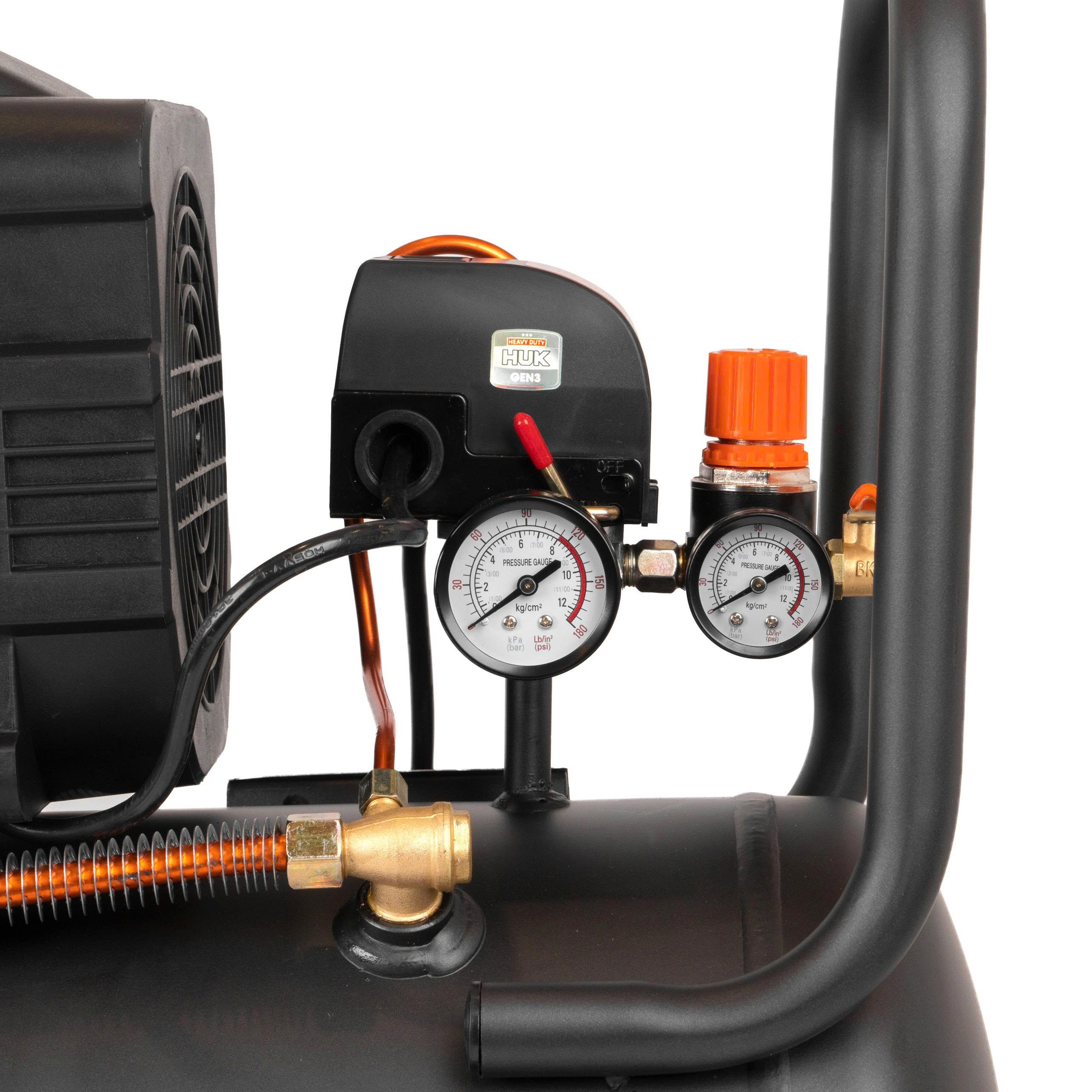 Máy Nén Khí Có Dầu 50L Công Suất 2200W - 3HP Hukan G3-NCD50L