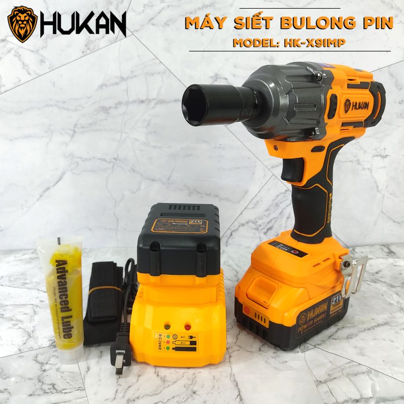 Bộ Máy Siết Bulong Dùng Pin HK-X9IMP