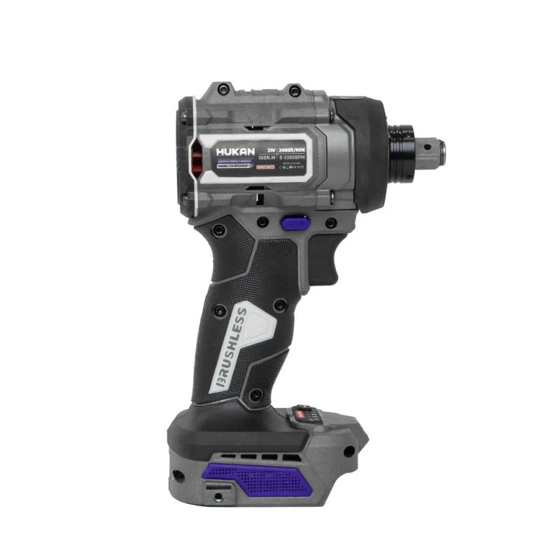 Thân Máy Siết Bulong Pin 21V Hukan G3-WS360HP Lực Siết 360Nm động Cơ Không Chổi Than