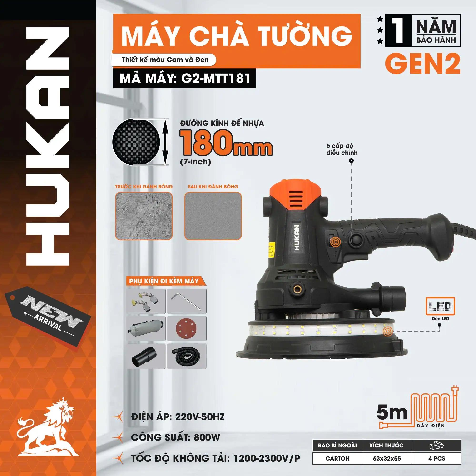 Máy Chà Tường (GEN 2) G2-MTT181
