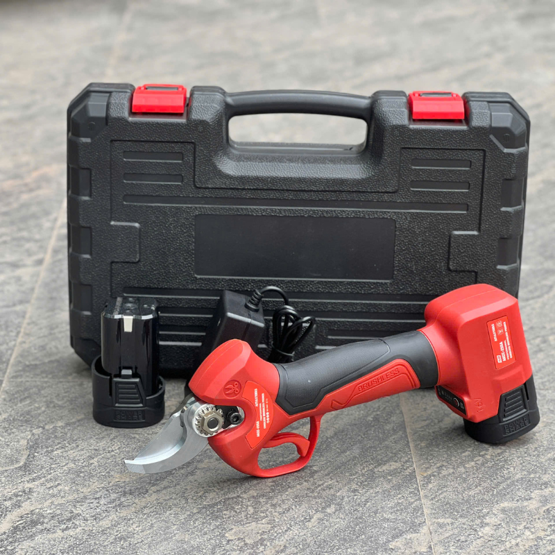 Kéo Cắt Cành Pin Amaxtools AKCC-25SA Pin 16.8V