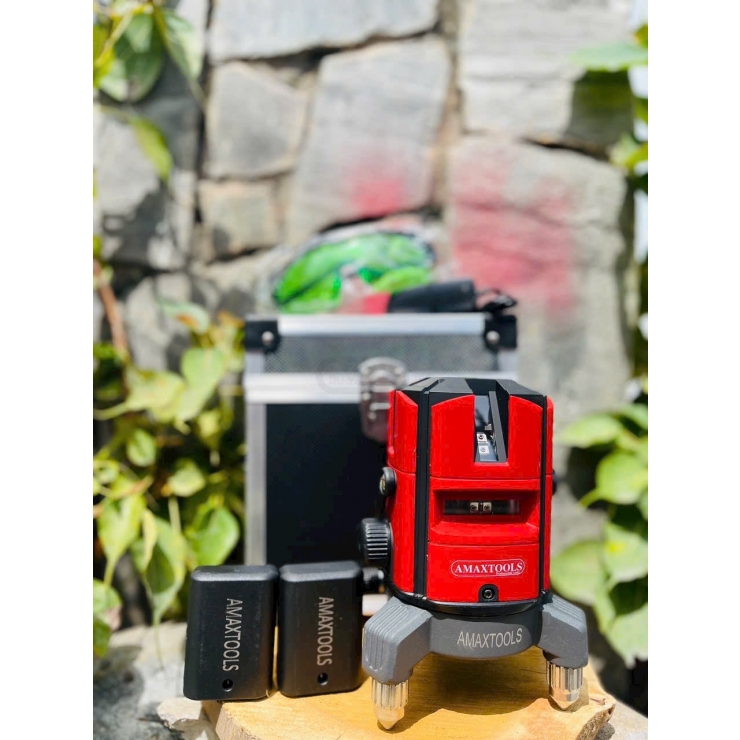 Máy Cân Bằng Laser AMAXTOOLS AM517 (5 Tia Xanh)