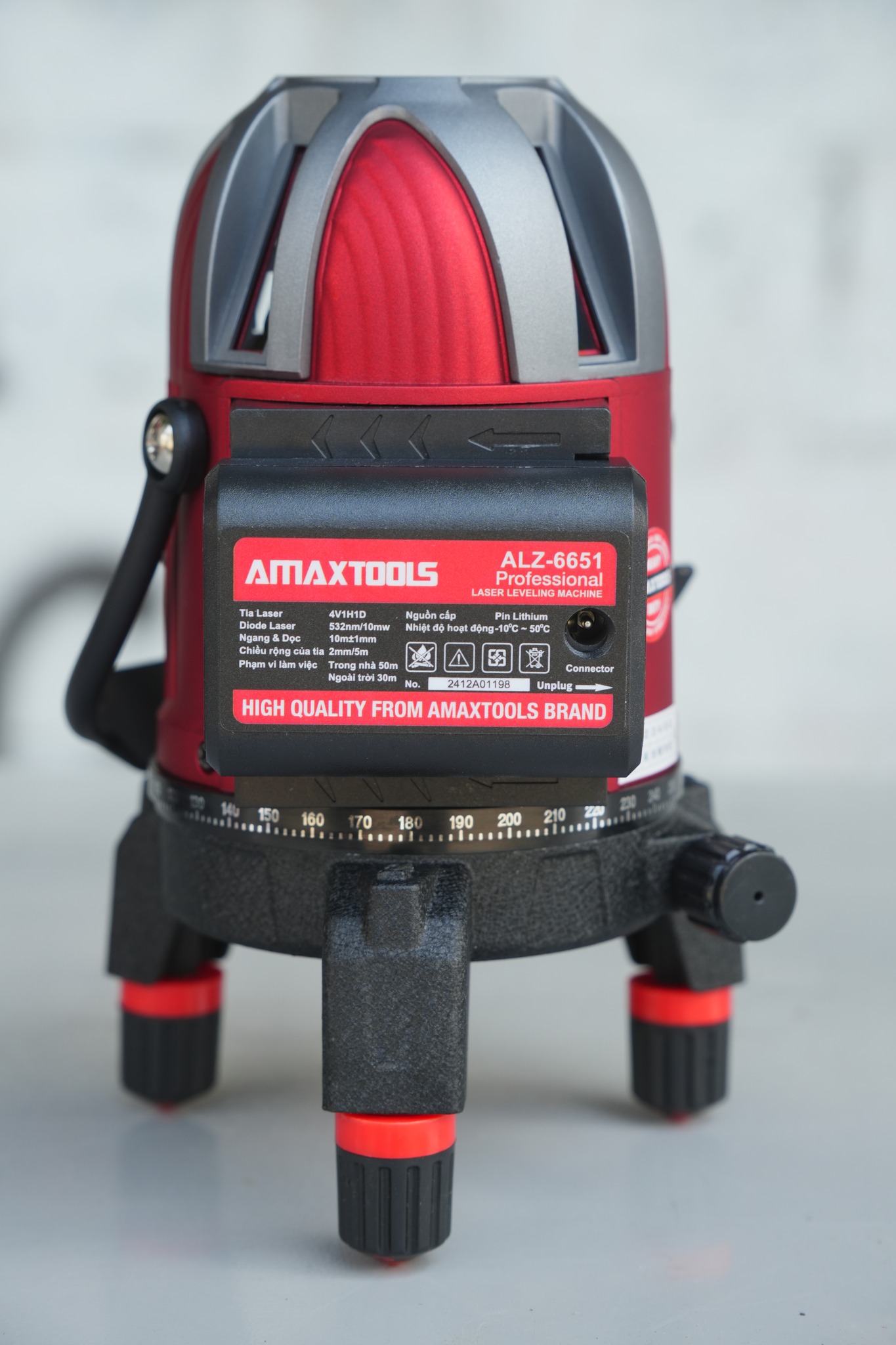 Máy Cân Bằng Laser 5 Tia Amaxtools ALZ-6651