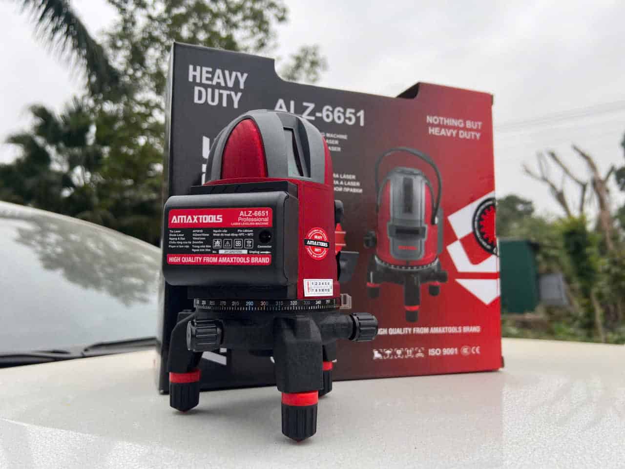 Máy Cân Bằng Laser 5 Tia Amaxtools ALZ-6651