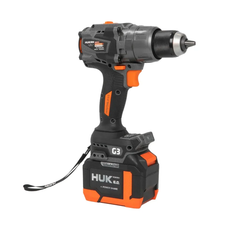 Máy Khoan Pin Búa 21V Hukan G3-F200LUX Lực Siết 200Nm TẶNG KÈM 2 Pin 6.0Ah