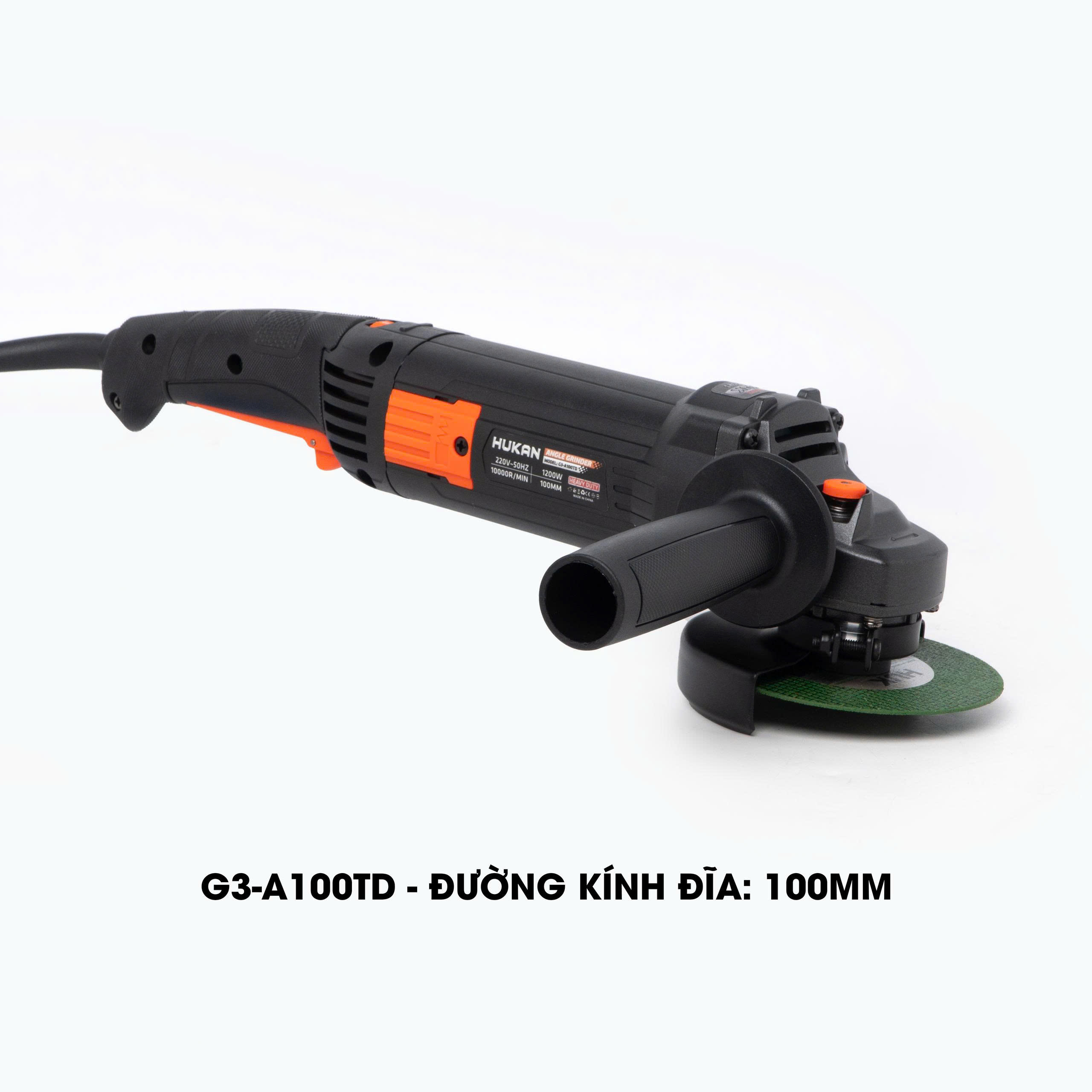 Máy Mài điện 1200W Lưỡi Cắt 100MM (GEN 3) Hukan G3-A100TD