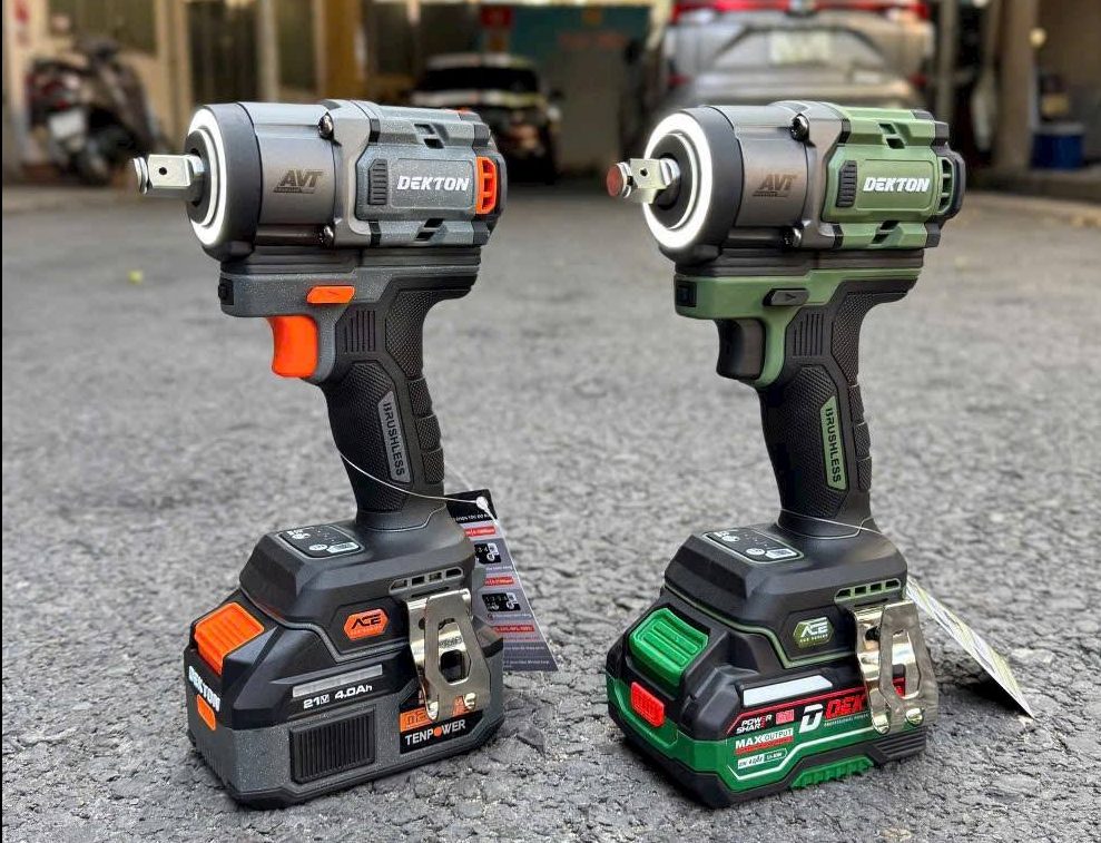 Máy Siết Bu Lông 680Nm Pin 21V DEKTON M21-IW680PROMAX Động Cơ Không Chổi Than