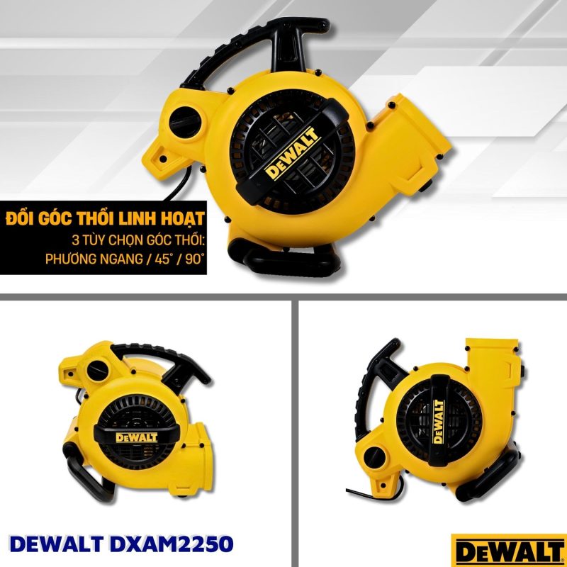 Máy Thổi Khô Thảm, Sàn Dewalt DXAM2250 130W