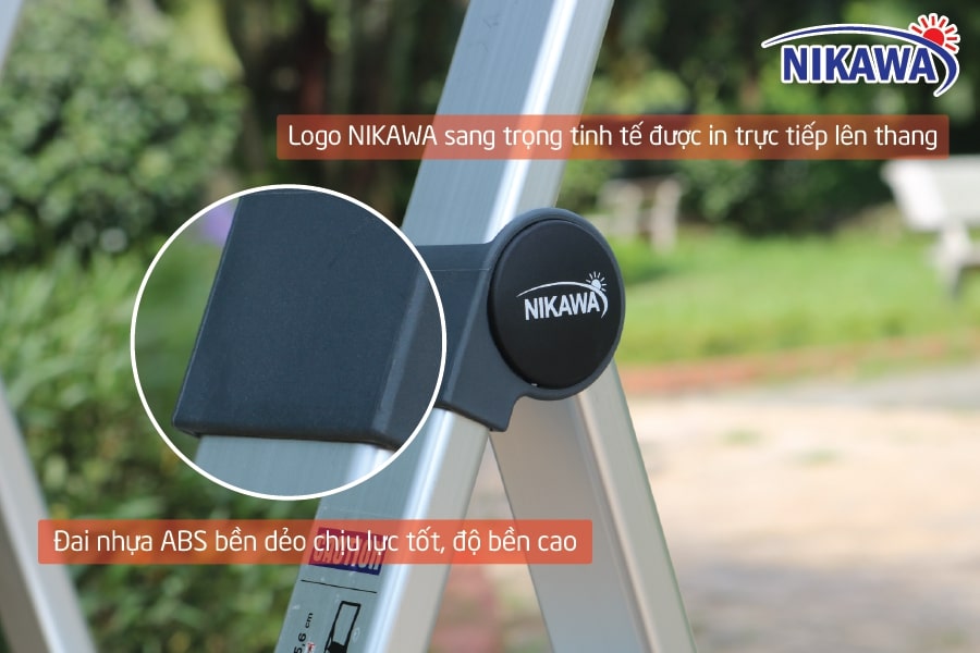 Thang Ghế Nhôm 4 Bậc Nikawa NK-4SL, Cao 152 Cm, Chính Hãng