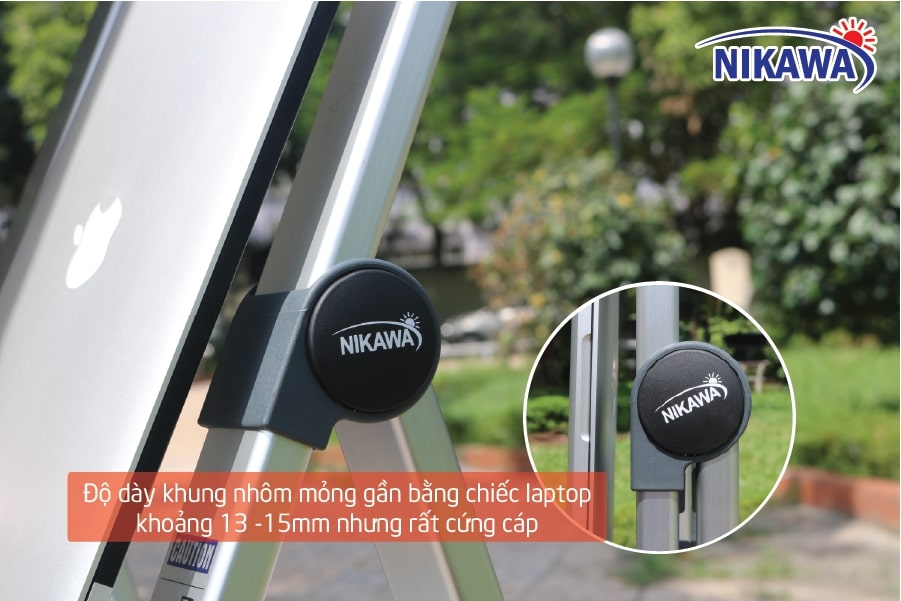 Thang Ghế Nhôm 4 Bậc Nikawa NK-4SL, Cao 152 Cm, Chính Hãng