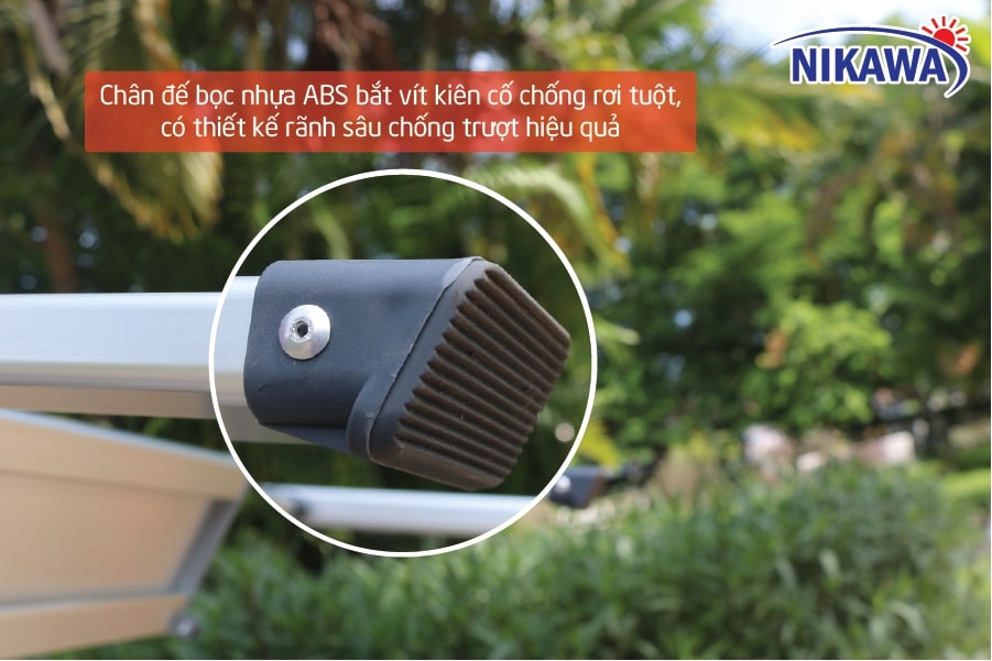 Thang Ghế Nhôm 4 Bậc Nikawa NK-4SL, Cao 152 Cm, Chính Hãng