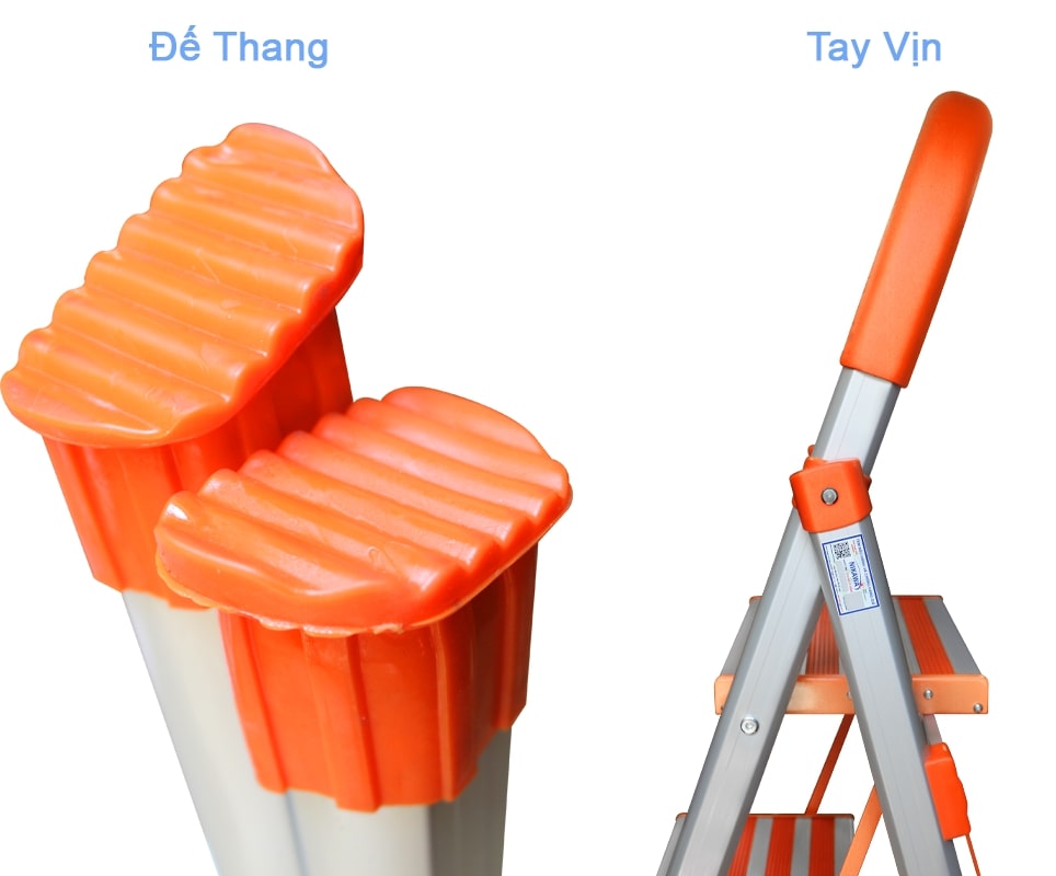 Thang Ghế Nhôm 6 Bậc Cao 1m88 Nikawa NKA-06, Tải Trọng 140kg NKA 06