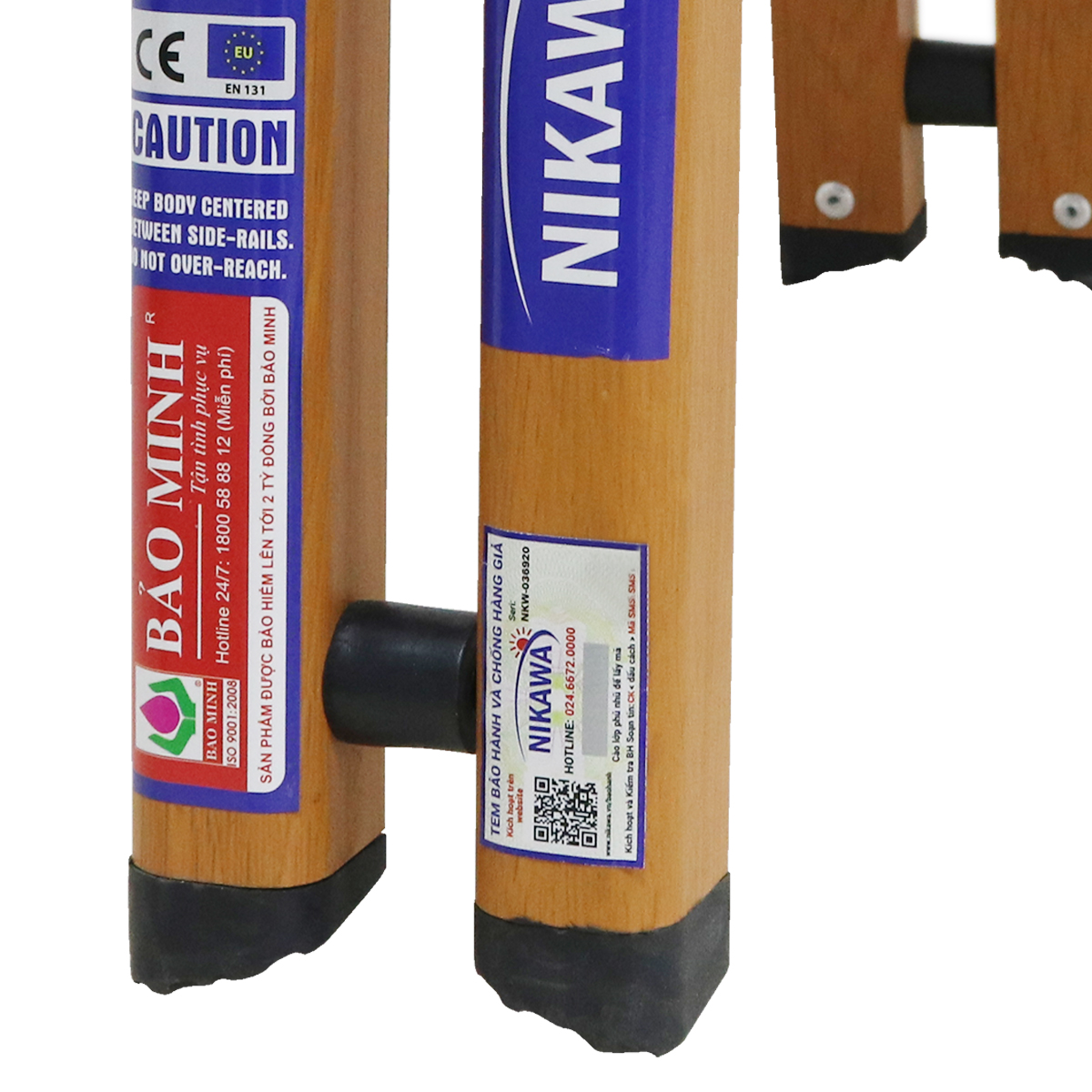 Thang Ghế Nhôm Chữ A 2 Bậc Gấp Gọn Cao 30cm Nikawa NKD-01