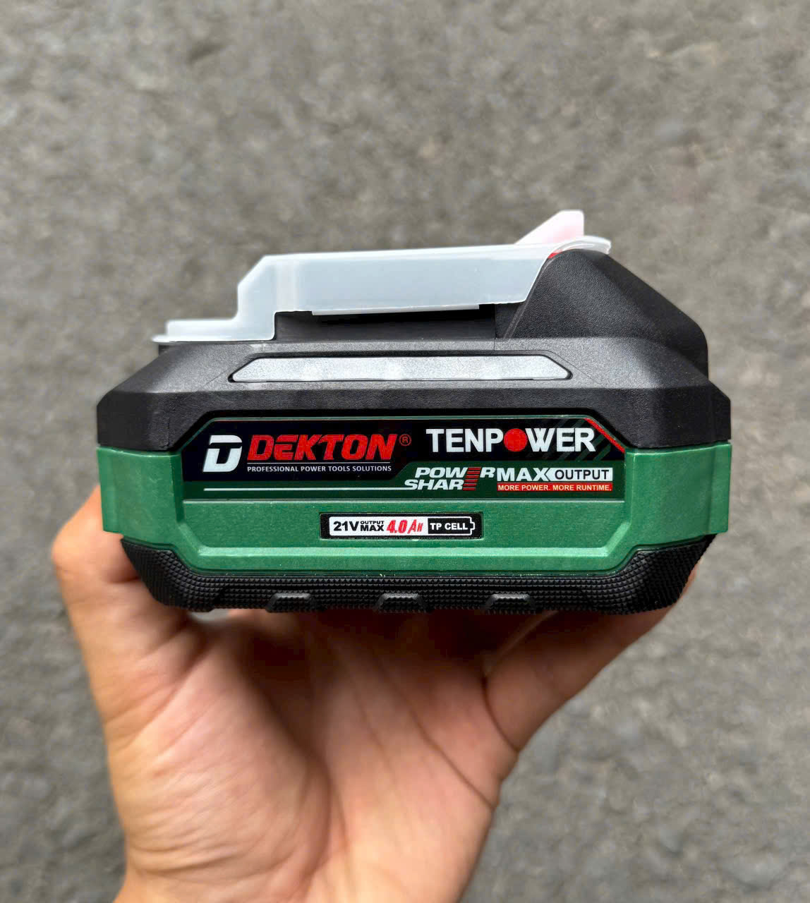 Pin 21V 4.0Ah Dekton M21-B4085PLUS 10 Cell Chính Hãng