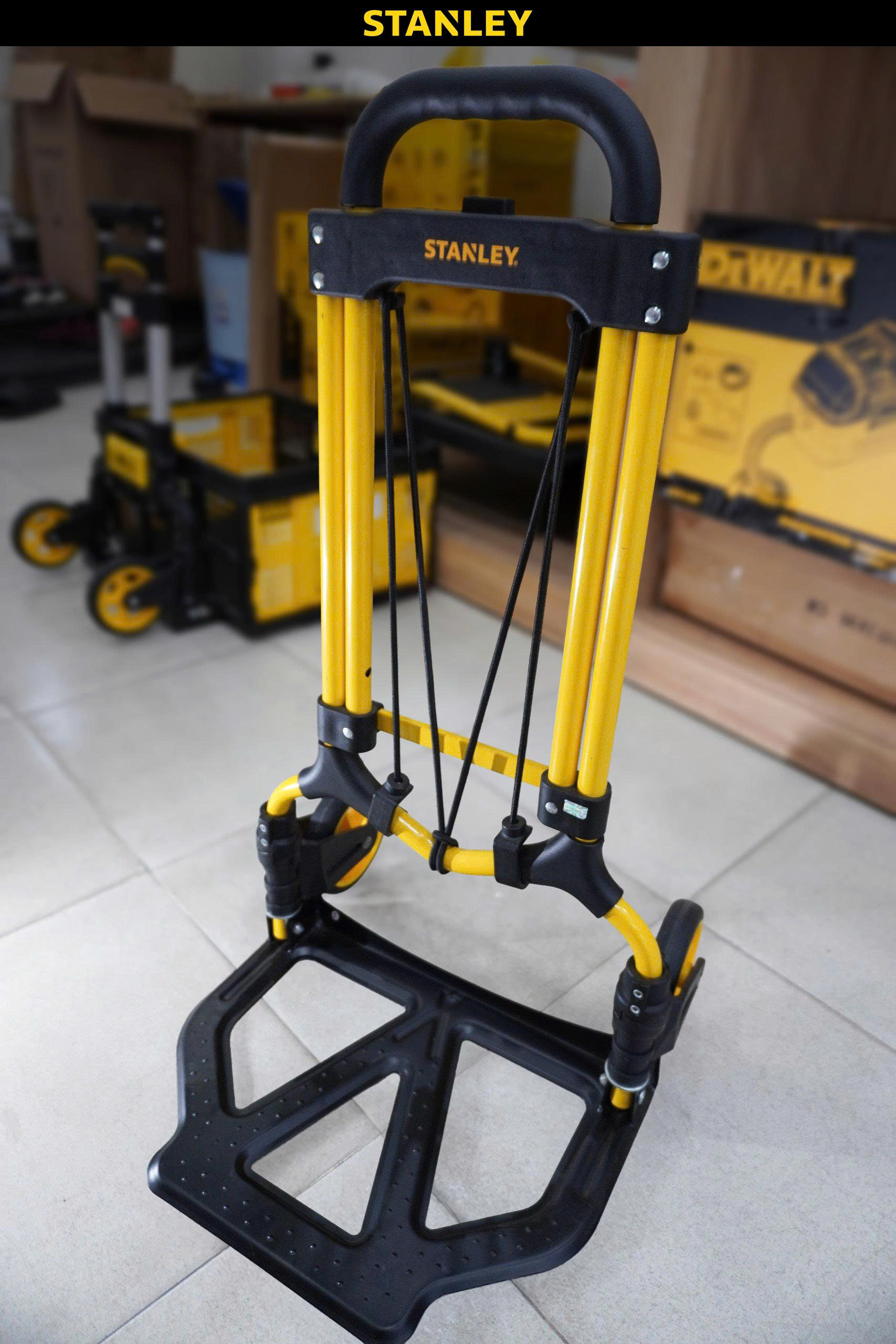 Xe Đẩy Hàng 2 Bánh Stanley FT580 - Tải  Trọng 70kg Chính Hãng