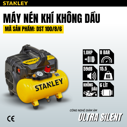 Máy Nén Khí STANLEY DST100/8/6