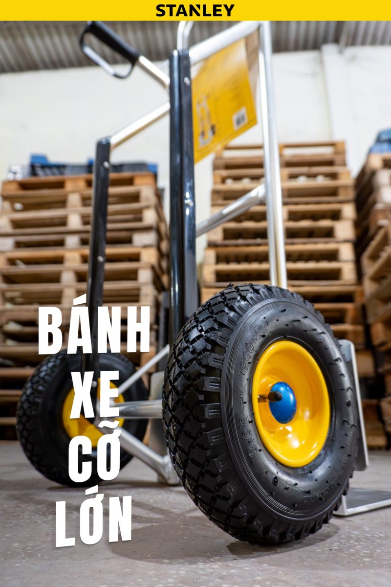 Xe đẩy Hàng 2 Bánh Stanley HT525, Tải Trọng 200kgs