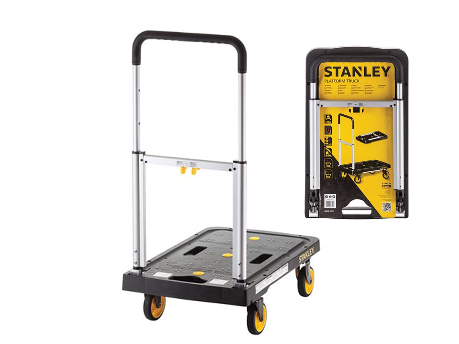 Xe đẩy Hàng 4 Bánh Stanley PC517, Tải Trọng 120kgs