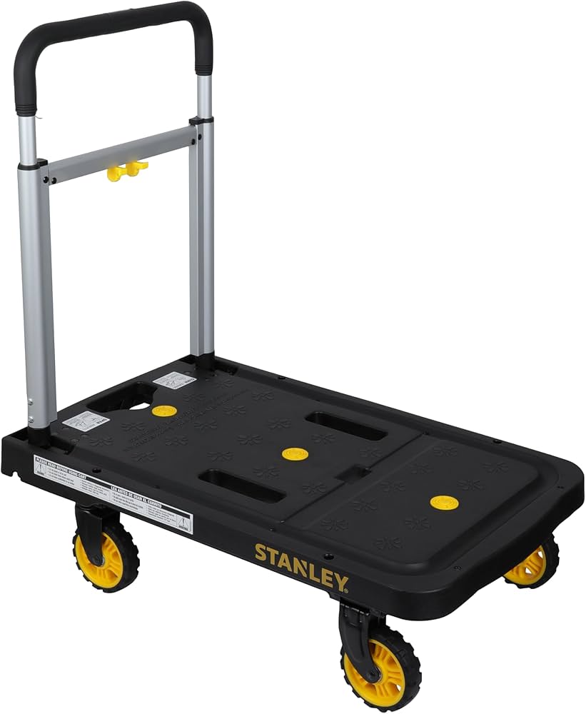 Xe đẩy Hàng 4 Bánh Stanley PC517, Tải Trọng 120kgs