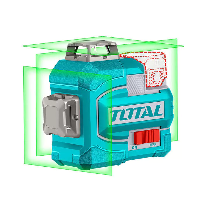 Máy Cân Mực Dùng Pin 16V Total TLL301201 (1 Pin 2.0Ah + 1 Sạc) – Đo Chính Xác, Tiện Lợi