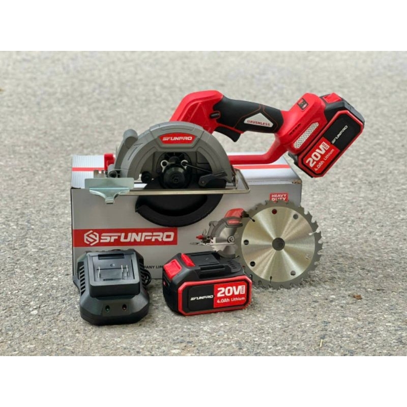 Máy Cưa Gỗ Sử Dụng Pin SFUNPRO, Chân Pin Phổ Thông, Lưỡi 140mm