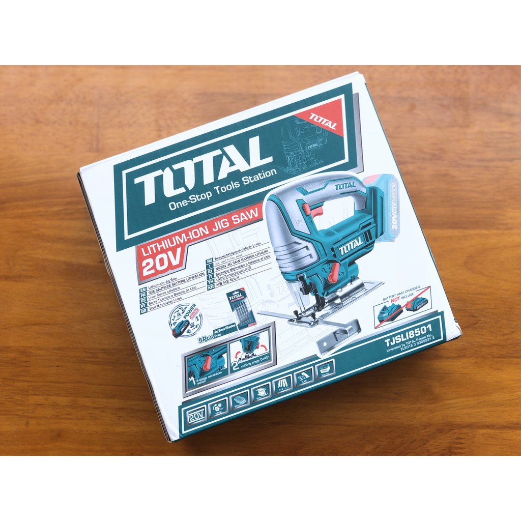 MÁY CƯA LỌNG DÙNG PIN TOTAL 20V ( Ko Kèm Pin Và Sạc ) TJSLI8501