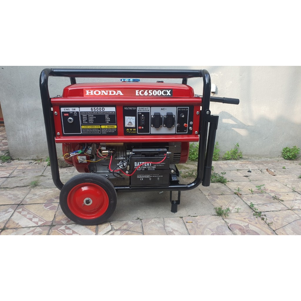 Máy Nổ Đ-Máy Phát HDA EC6500CX Công Suất 5.5kW Loại Có ĐỀ