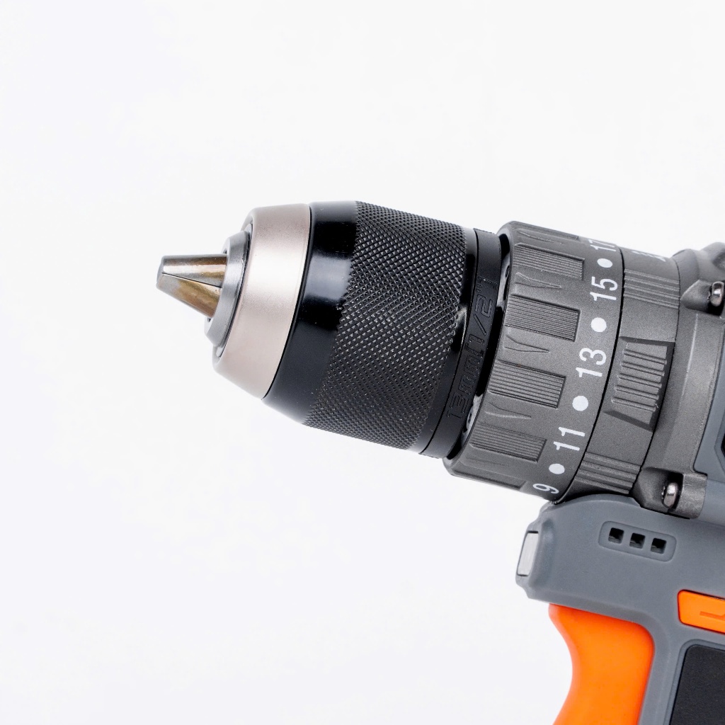 Máy Khoan Pin HUKAN G2-Q8, Không Chổi Than 60Nm 3 Chức Năng 13mm Có Khóa Trục 20 Cấp Trượt