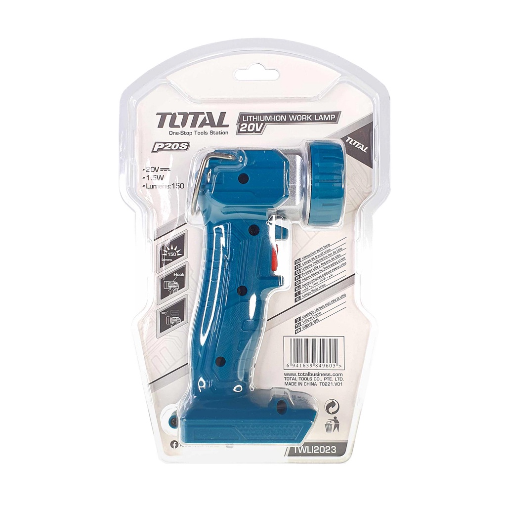 Đèn Làm Việc Dùng Pin 20V Total TWLI2023 ( Không Kèm Pin Và Sạc )