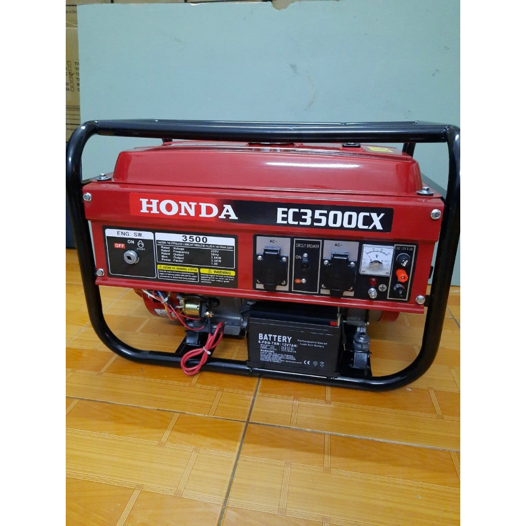 Máy Phát điện Honda Công Suất 3.5KW Tiết Kiệm Xăng, HONDA EC3500CX