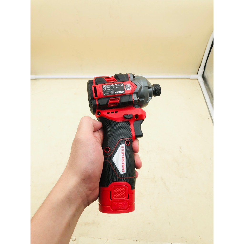 S2AH7916D Máy Vặn Vít Dùng Pin 16V Lực Siết 150Nm Chính Hãng SFUNPRO Nội Địa Trung Bảo Hành 1 Năm
