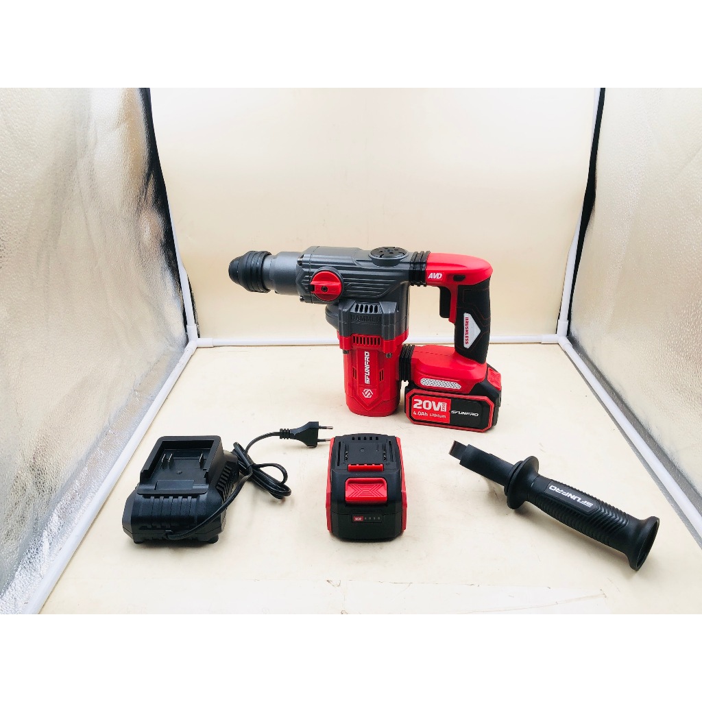 SFD20D30A Máy Khoan Đục Bê Tông 2 Chức Năng Pin 20V Chân Phổ Thông Chính Hãng SFUNPRO Nội Địa Trung Bảo Hành 1 Năm