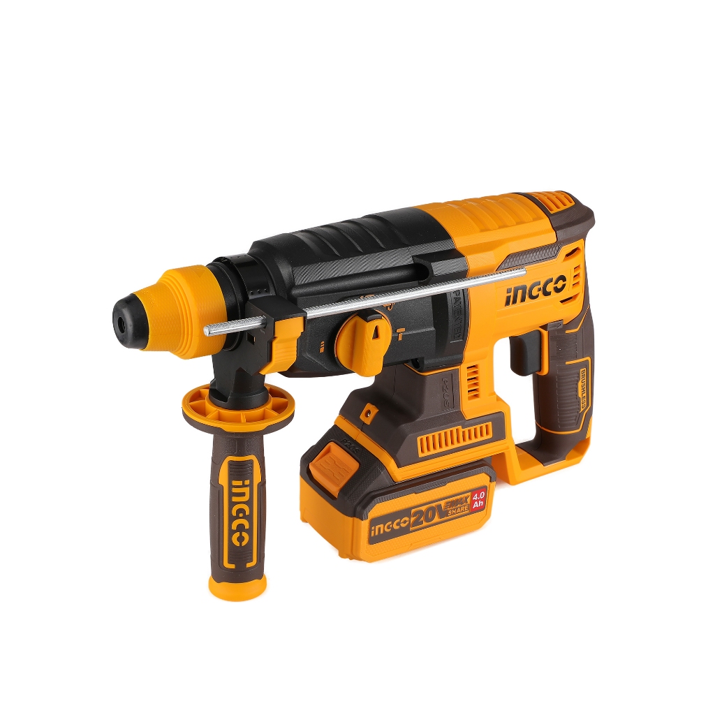 MÁY KHOAN ĐỤC BÊ TÔNG 20V INGCO CRHLI202287/CRHLI20228 - Động Cơ Không Chổi Than
