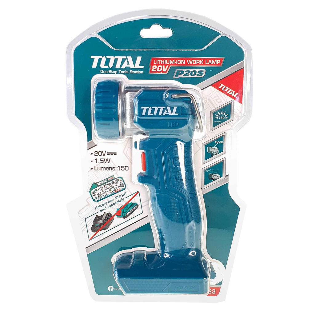 Đèn Làm Việc Dùng Pin 20V Total TWLI2023 ( Không Kèm Pin Và Sạc )