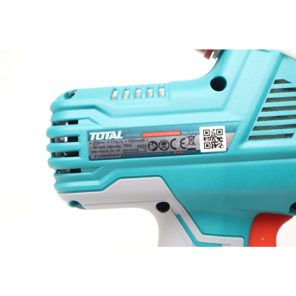 Máy Cưa Xích Mini Dùng Pin 20V Total TGSLI2068