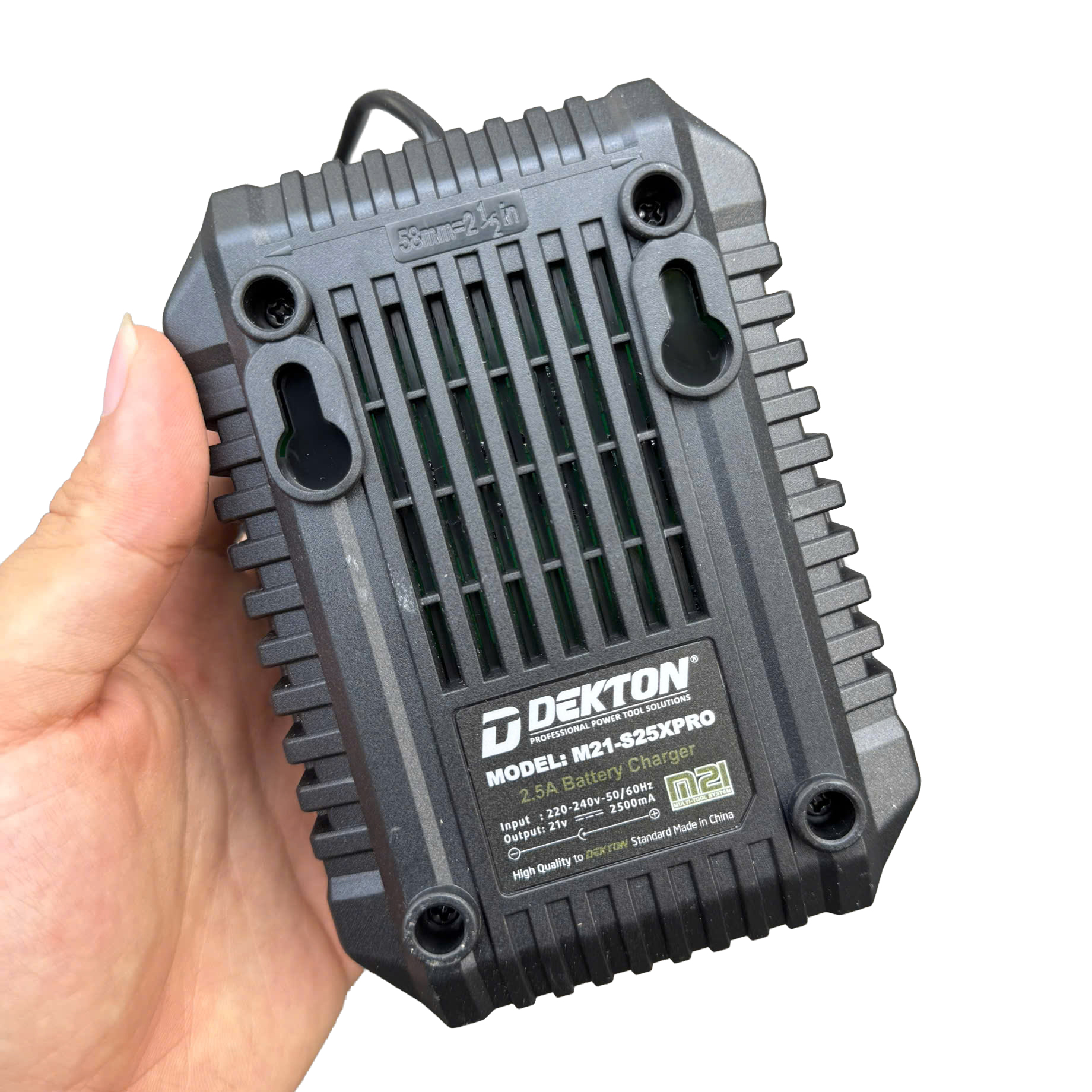Sạc Pin Dekton M21-S25XPRO Chính Hãng 21V 2.5A