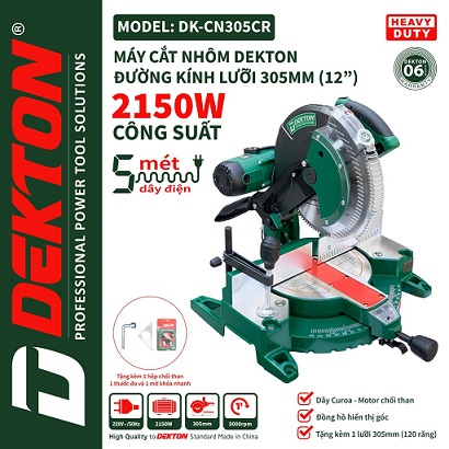 Máy Cắt Nhôm DEKTON DK-CN305CR | Dụng Cụ Chính Hãng AN TOOLS